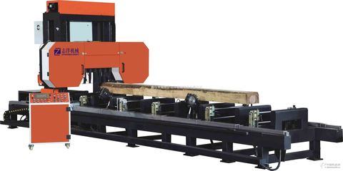 臥式龍門鋸與臥式龍門翻轉(zhuǎn)跑鋸MJR700*600 現(xiàn)代木工與建筑機(jī)械的高效利器